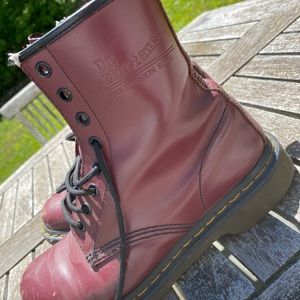 Red Dr. Martens